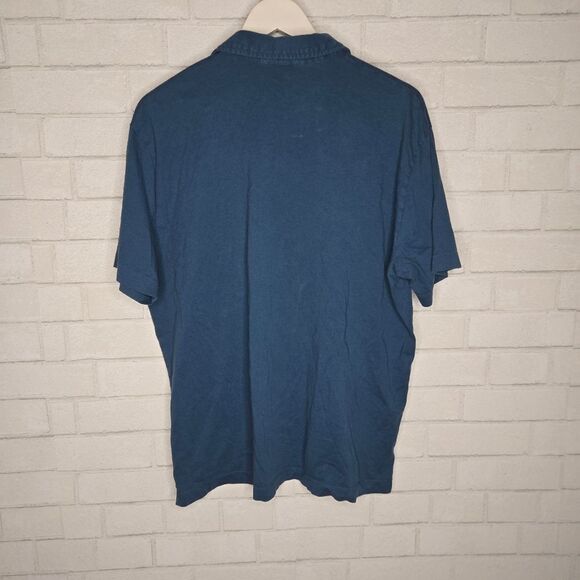 Patagonia Blue Organic Cotton Lightweight Polo - Picture 6 of 6